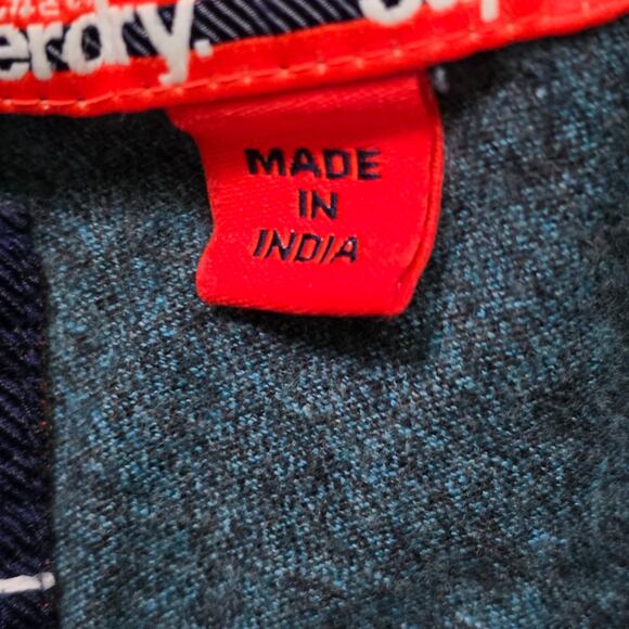 Superdry Orange Label Classic T-Shirt Men’s XXL Navy Blue - Picture 4 of 8